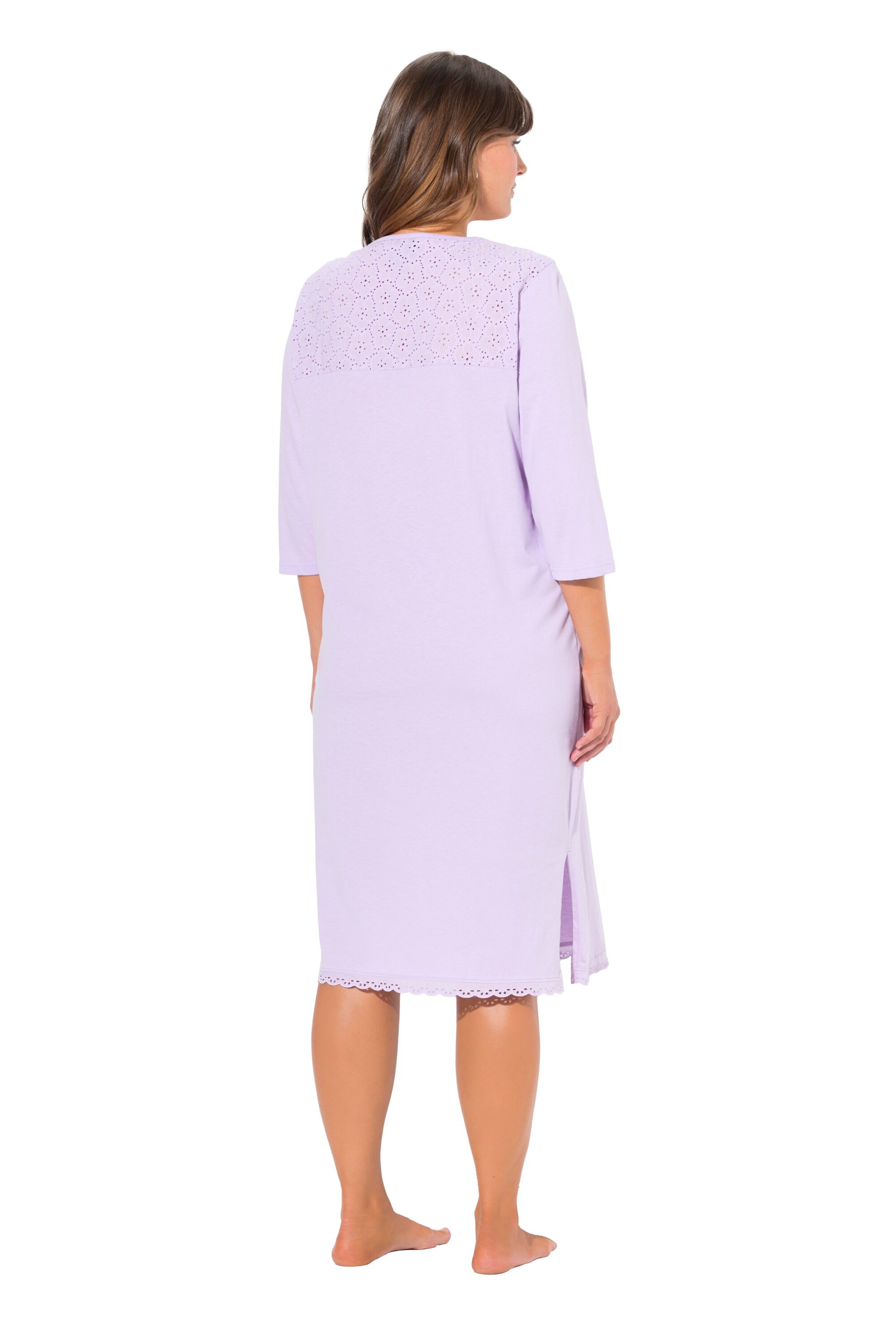 Ulla Popken Nachthemd in Lila