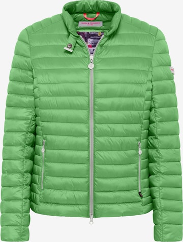 Frieda & Freddies NY Between-Season Jacket 'Judy' in Green: front