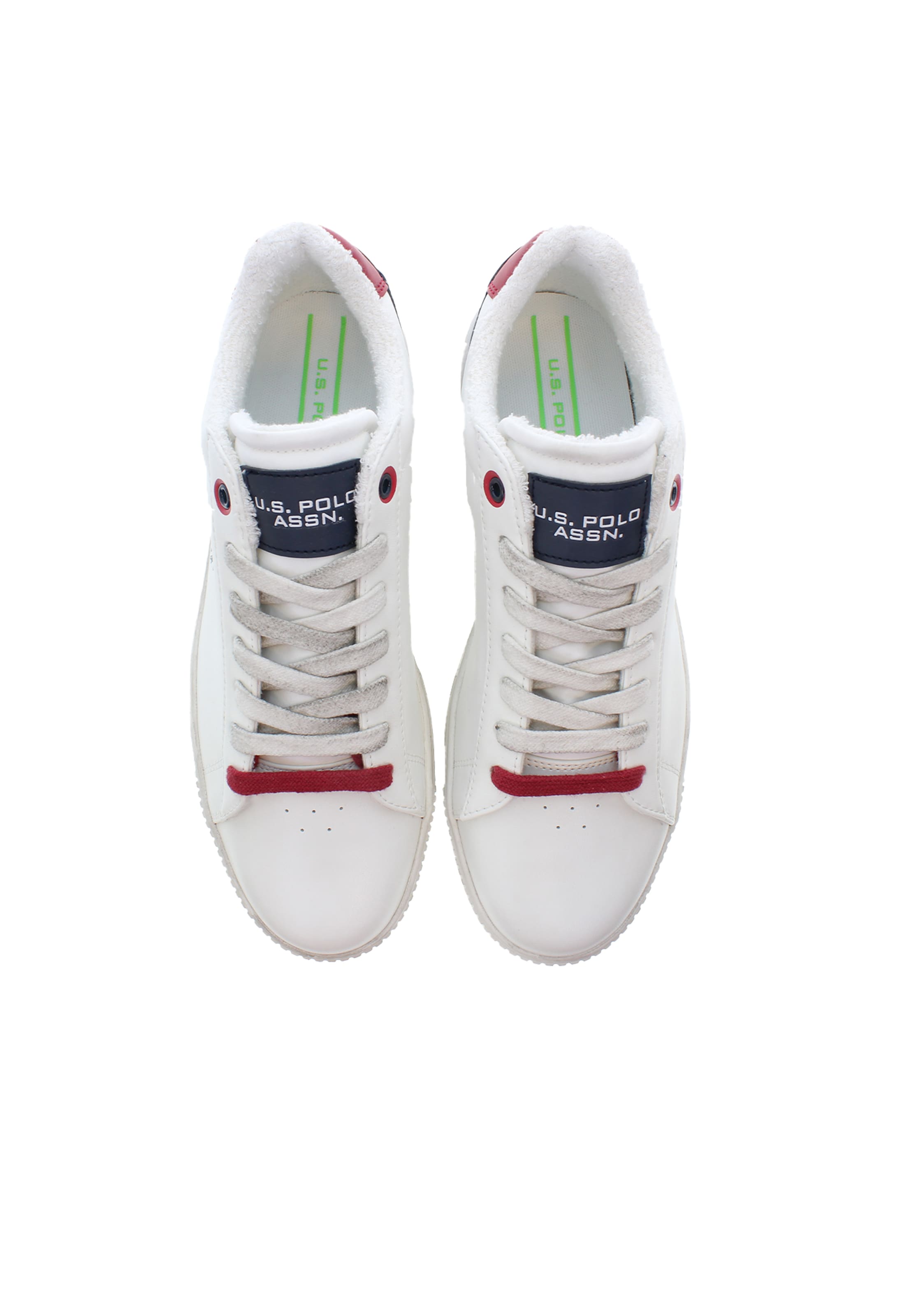 Baskets basses 'Tymes' U.S. POLO ASSN. en blanc