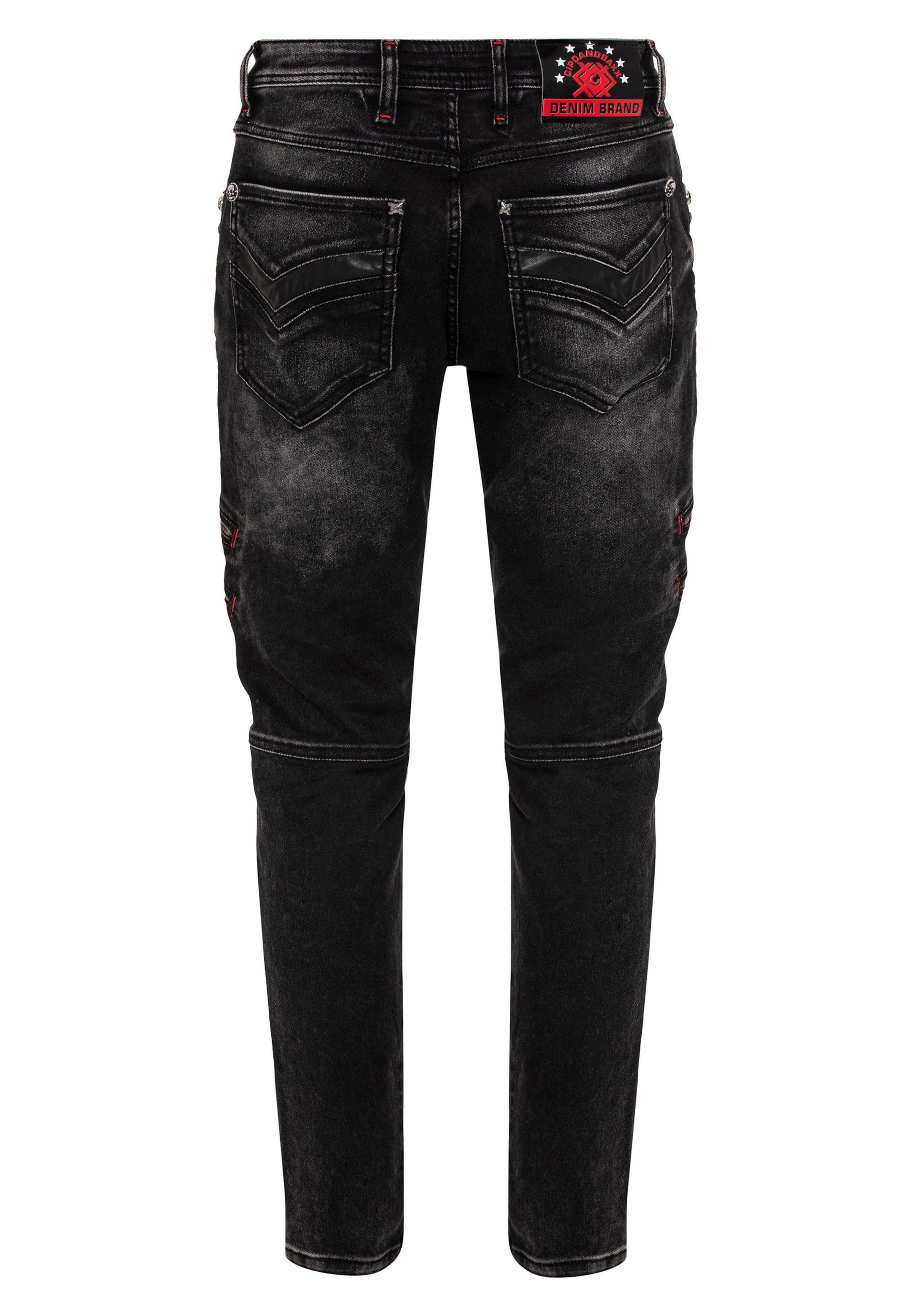 CIPO & BAXX Regular Jeans in Black