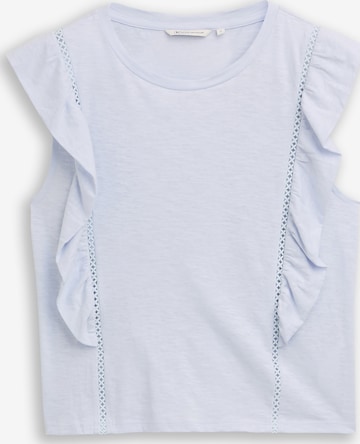 Maglietta di TOM TAILOR DENIM in blu: frontale