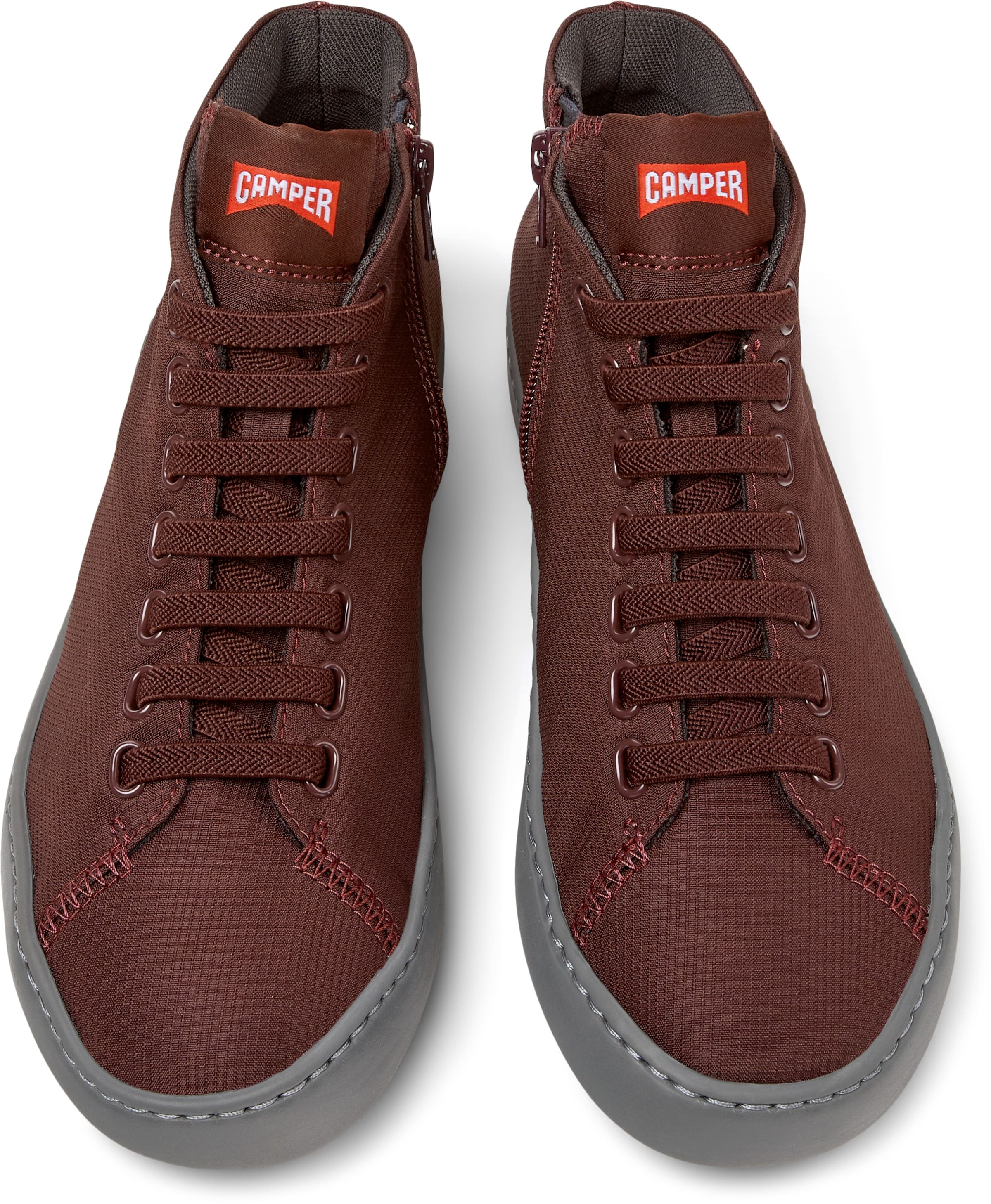 CAMPER High-top trainers 'Peu Touring' in Red