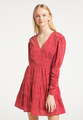 Robe MYMO en rouge : devant