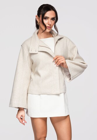 Veste mi-saison 'OW-JANP-0130' Ombre en beige