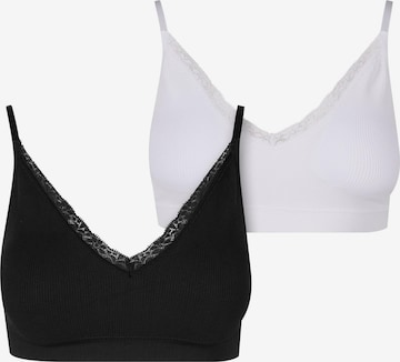 Urban Classics Bustier Biustonosz w kolorze czarny: przód