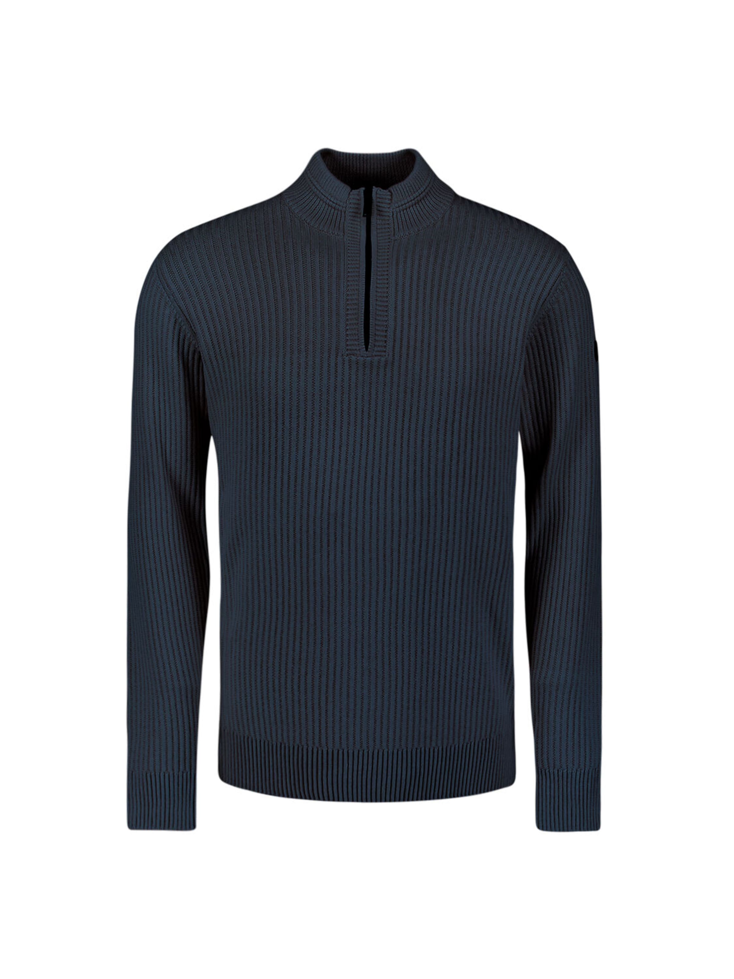 No Excess Pullover in Blau: Vorderseite
