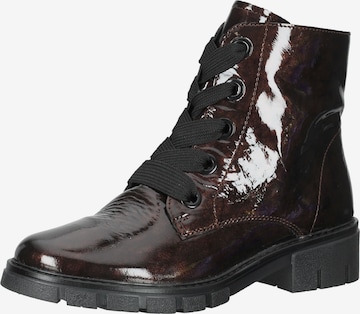 ARA Lace-Up Ankle Boots 'Dover' in Brown: front