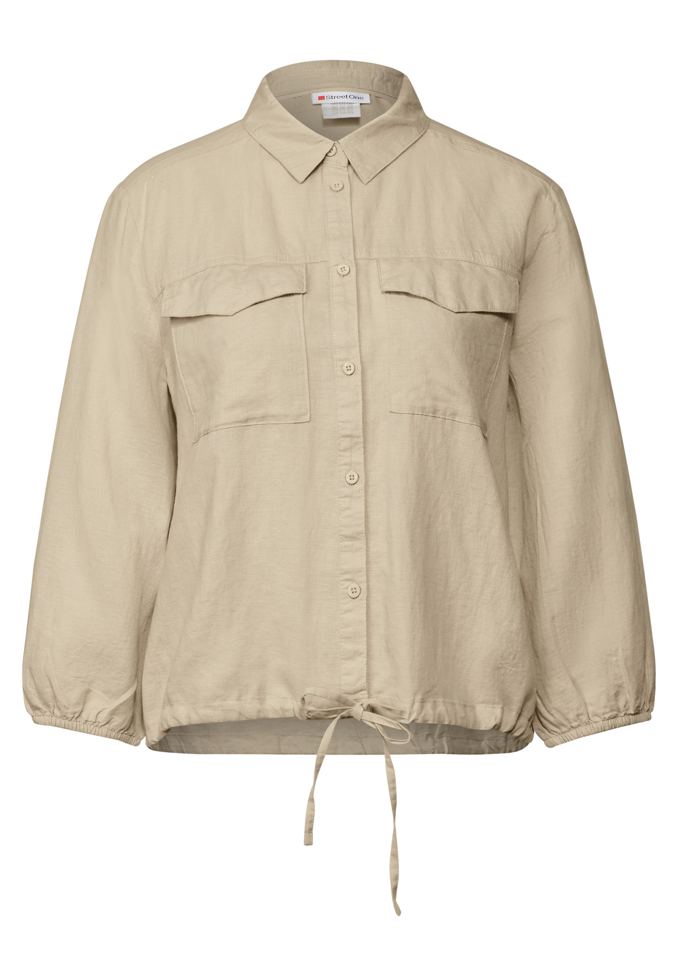 STREET ONE Blouse in Beige: front