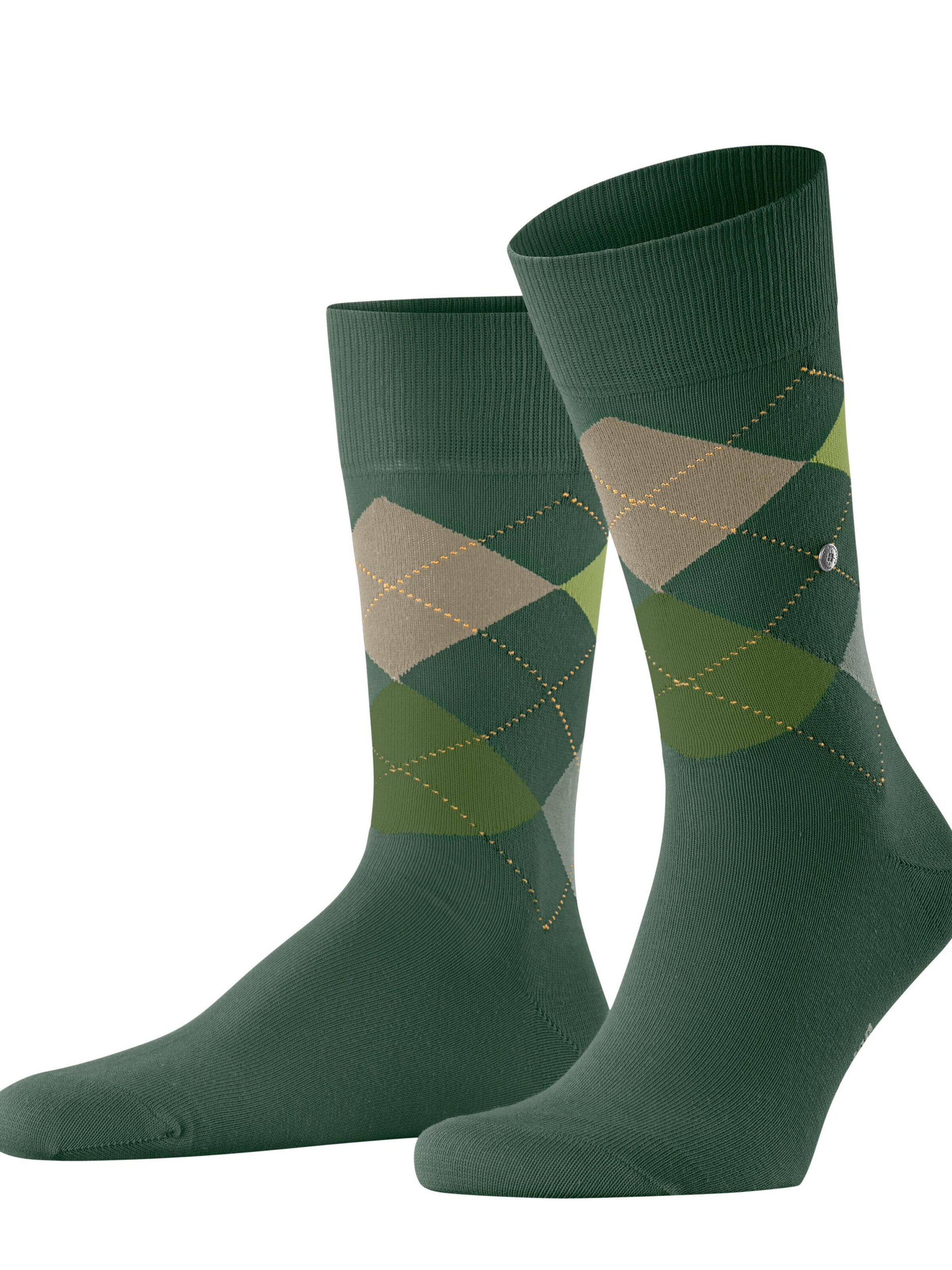 BURLINGTON Socks 'King' in Green: front
