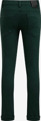 Coupe slim Jean WE Fashion en vert