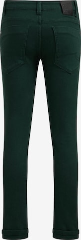 WE Fashion Slimfit Jeans i grønn
