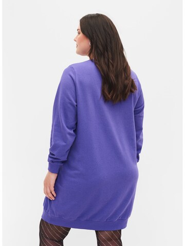 Zizzi Dress 'VSIA' in Purple