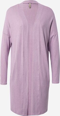 Cardigan 'SC-BIARA 2' Soyaconcept en violet : devant