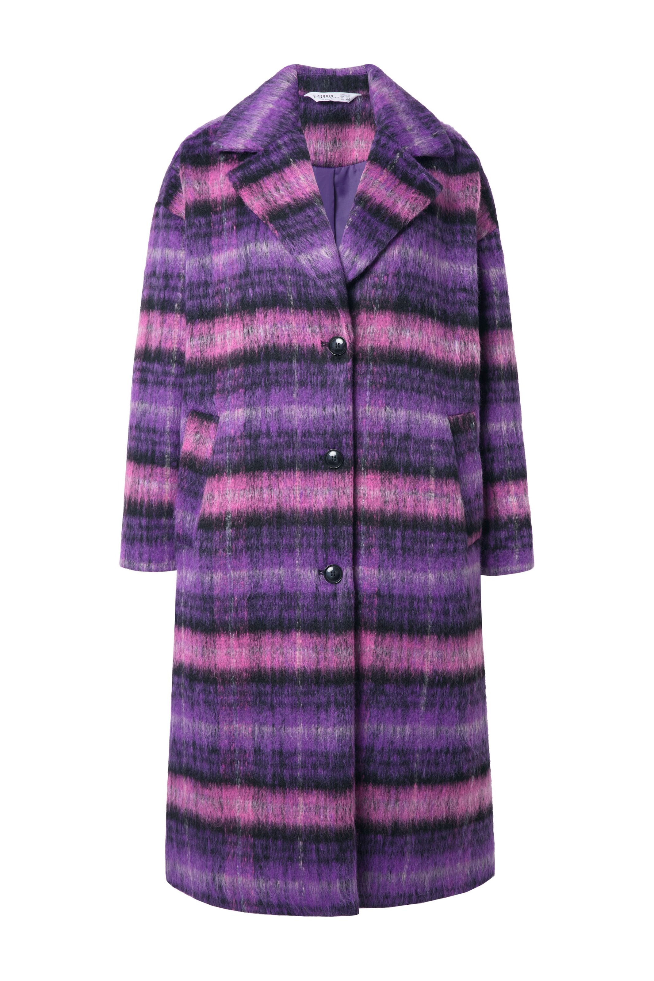 Studio Untold Tussenmantel in Lila: voorkant