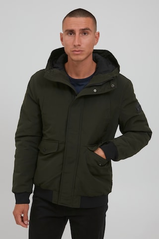 INDICODE JEANS Winter Jacket in Green: front