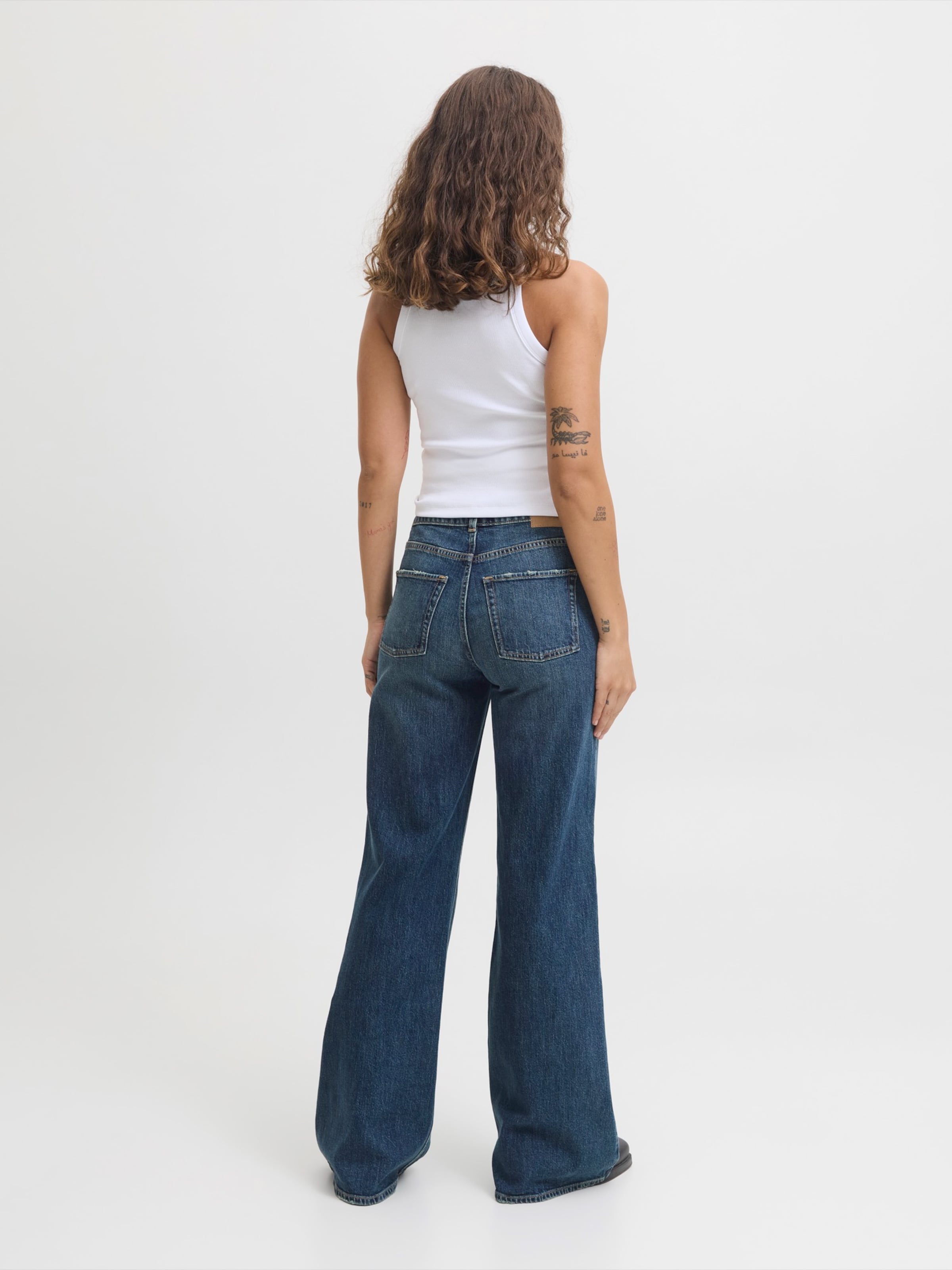 JJXX Flared Jeans 'JXROME' in Dark Blue | ABOUT YOU