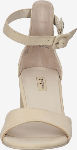 Paul Green Sandalen met riem in Beige