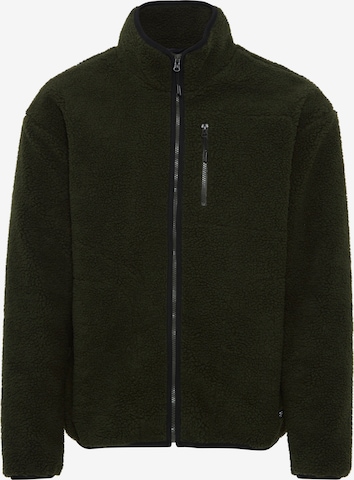 BLEND Fleece Jacket in Brown: front