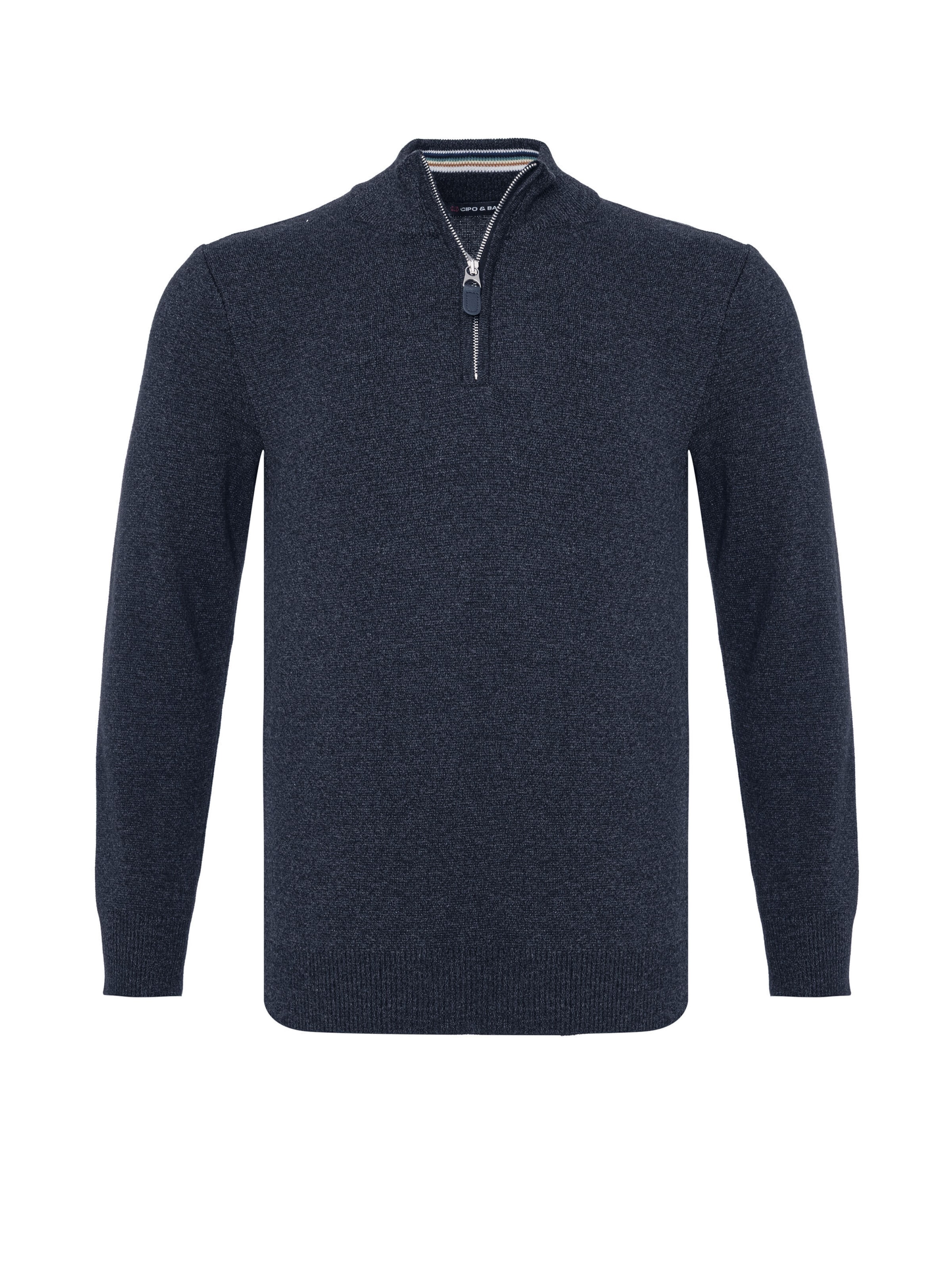 Pull-over 'CP290' CIPO & BAXX en bleu : devant