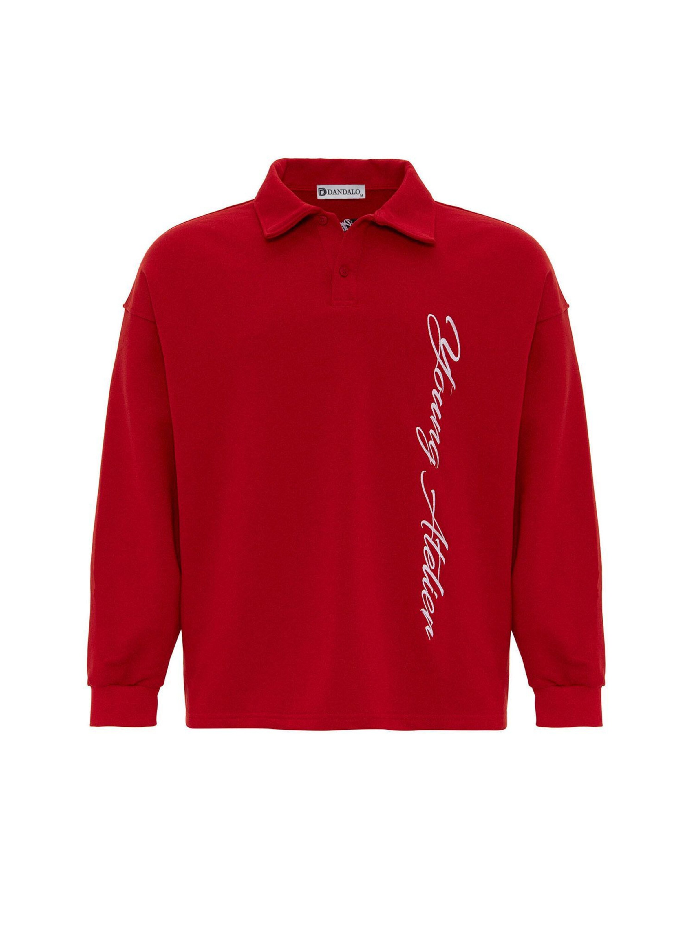 Maglietta di Dandalo in rosso: frontale