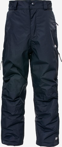 TRESPASS Athletic Pants 'Marvelous' in Black: front