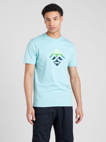 T-Shirt fonctionnel 'HORIZON' Kathmandu en bleu : devant