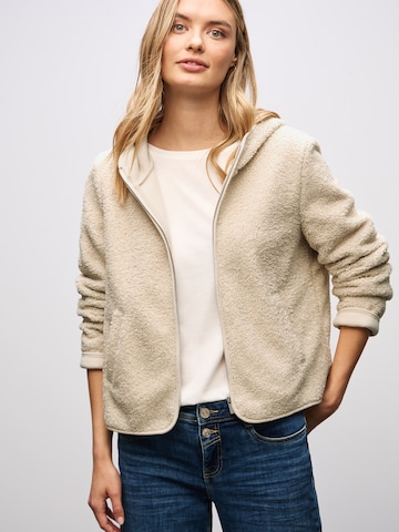 STREET ONE Přechodná bunda – béžová: přední strana