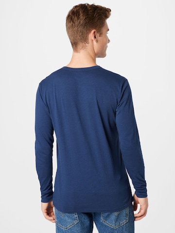 GREENBOMB Shirt 'Strong' in Blauw