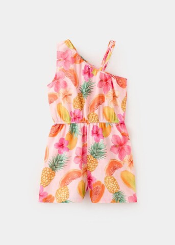 MANGO KIDS Dungarees 'Papaya' in Pink
