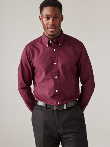 Slim fit Camicia di Next in rosso: frontale