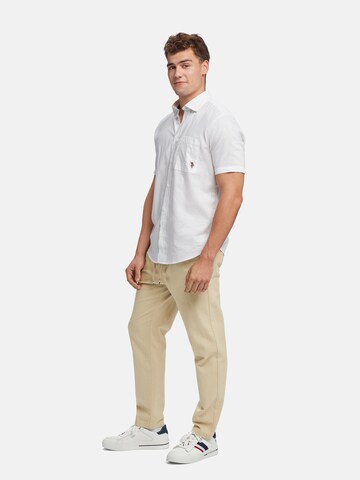 Regular Pantalon 'Ivan' U.S. POLO ASSN. en beige