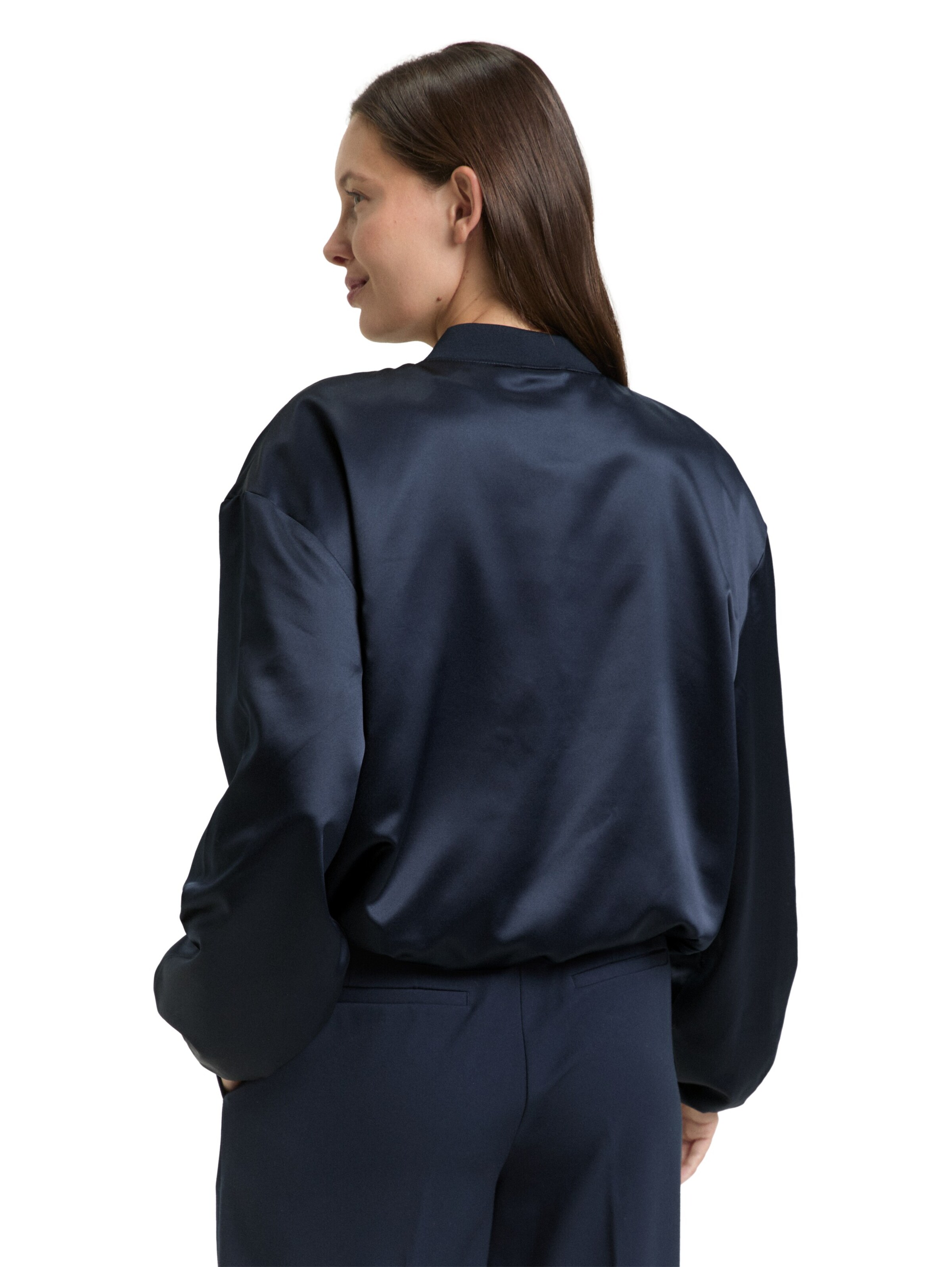 TOM TAILOR Übergangsjacke in Blau