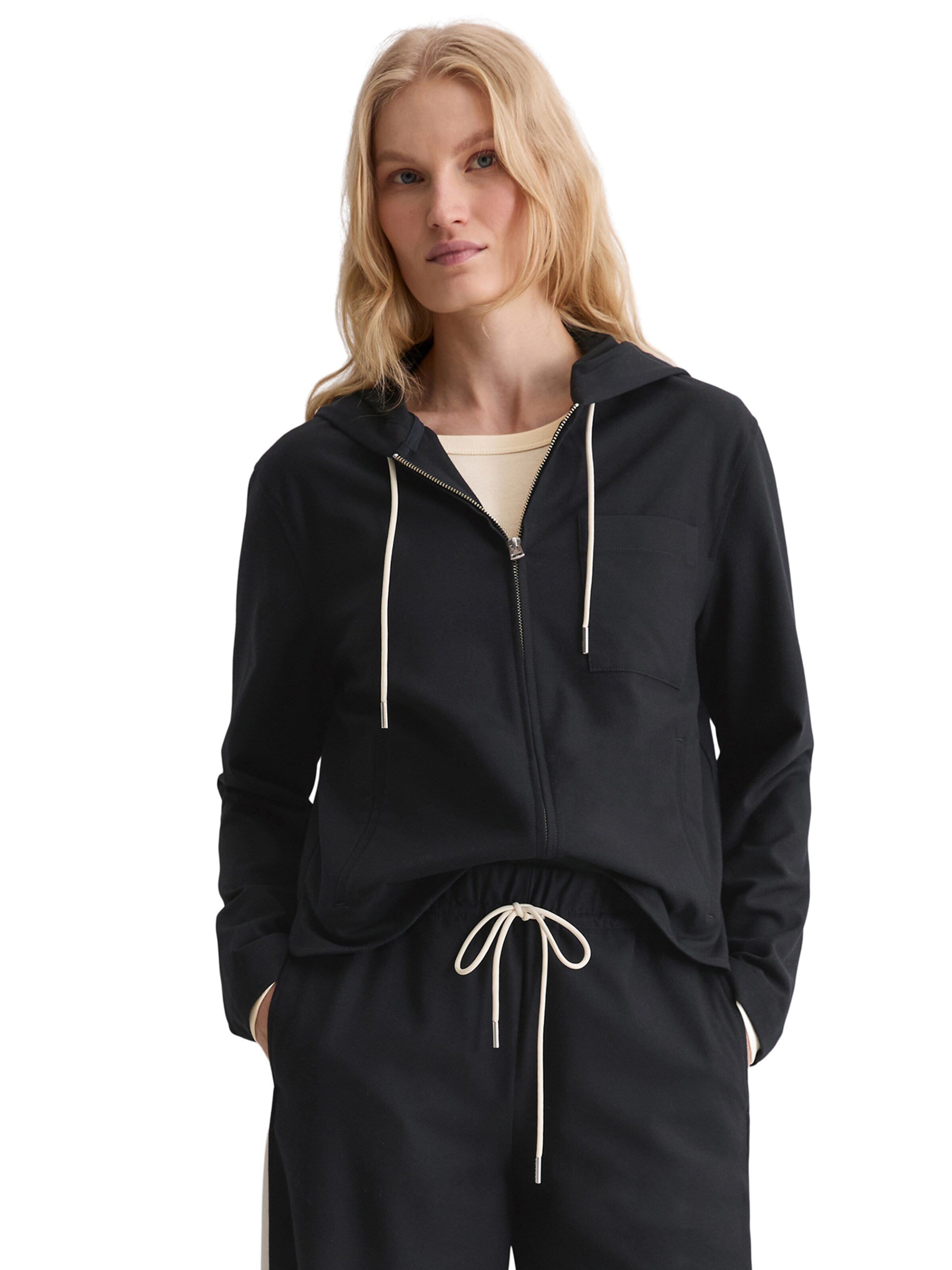 Veste mi-saison Marc O'Polo en bleu : devant