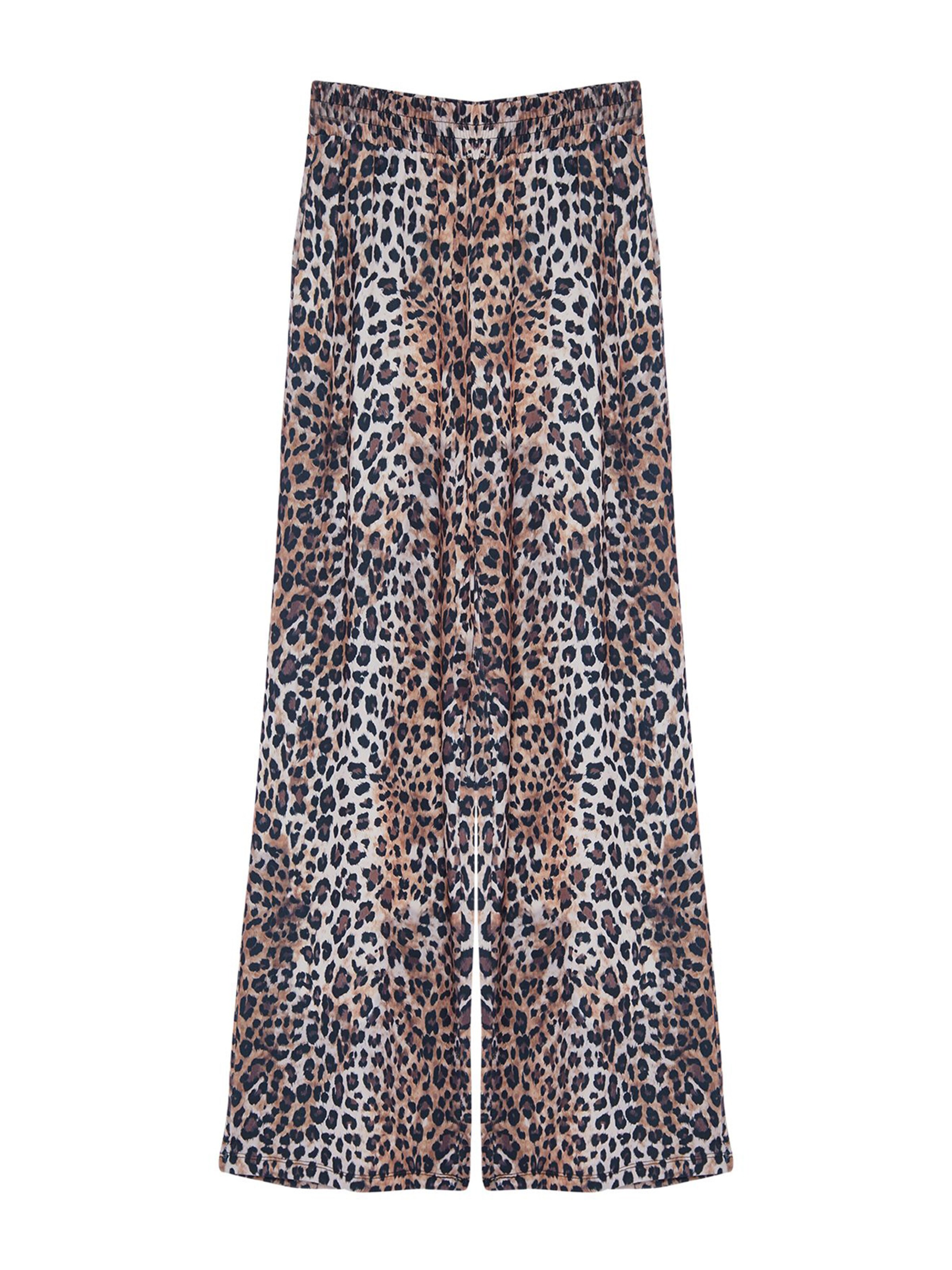 Trendyol - Perna larga Calças em bege