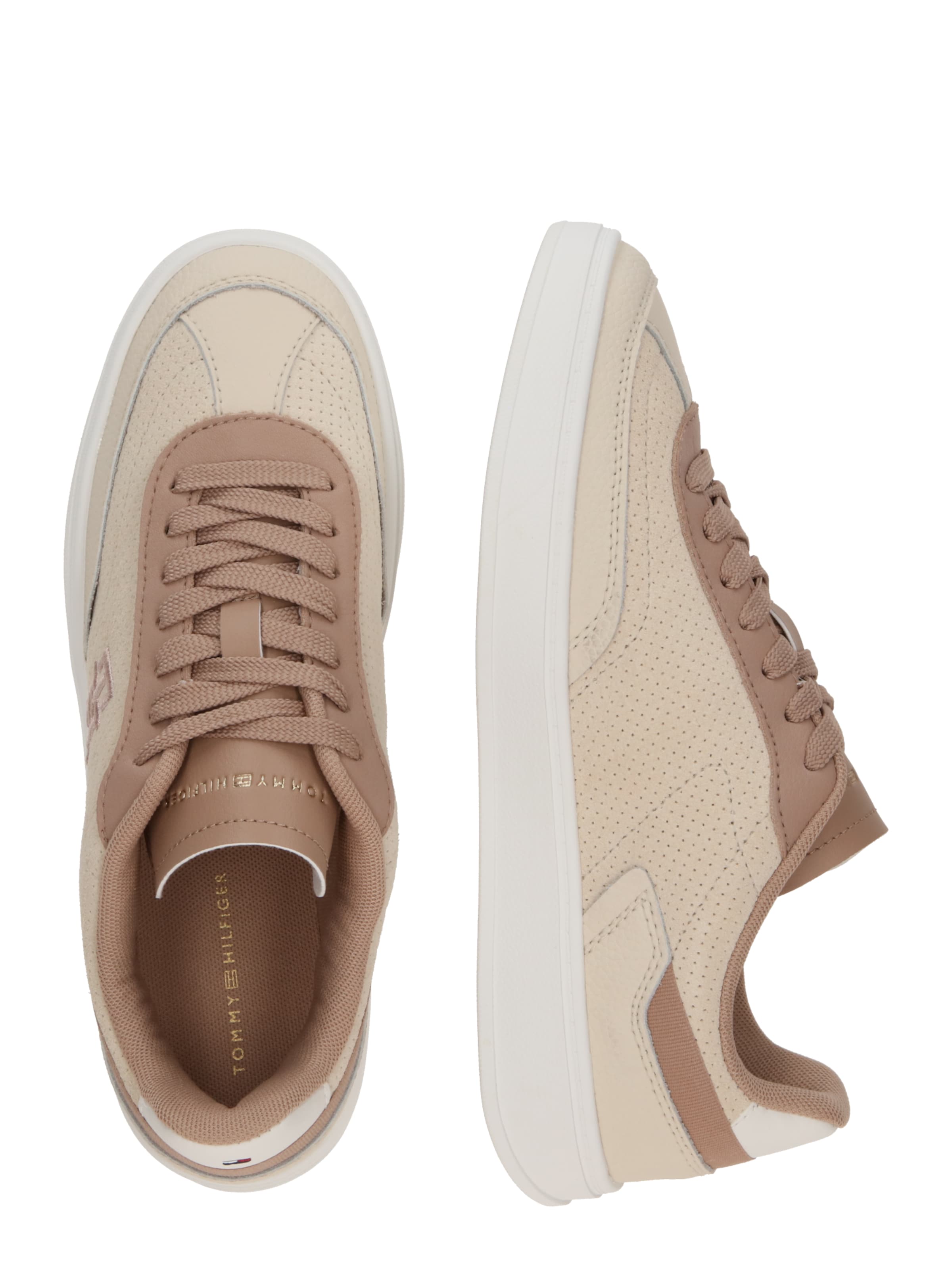 TOMMY HILFIGER Trainers 'HERITAGE' in Beige