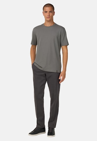 Boggi Milano Slimfit Broek 'Panama' in Grijs