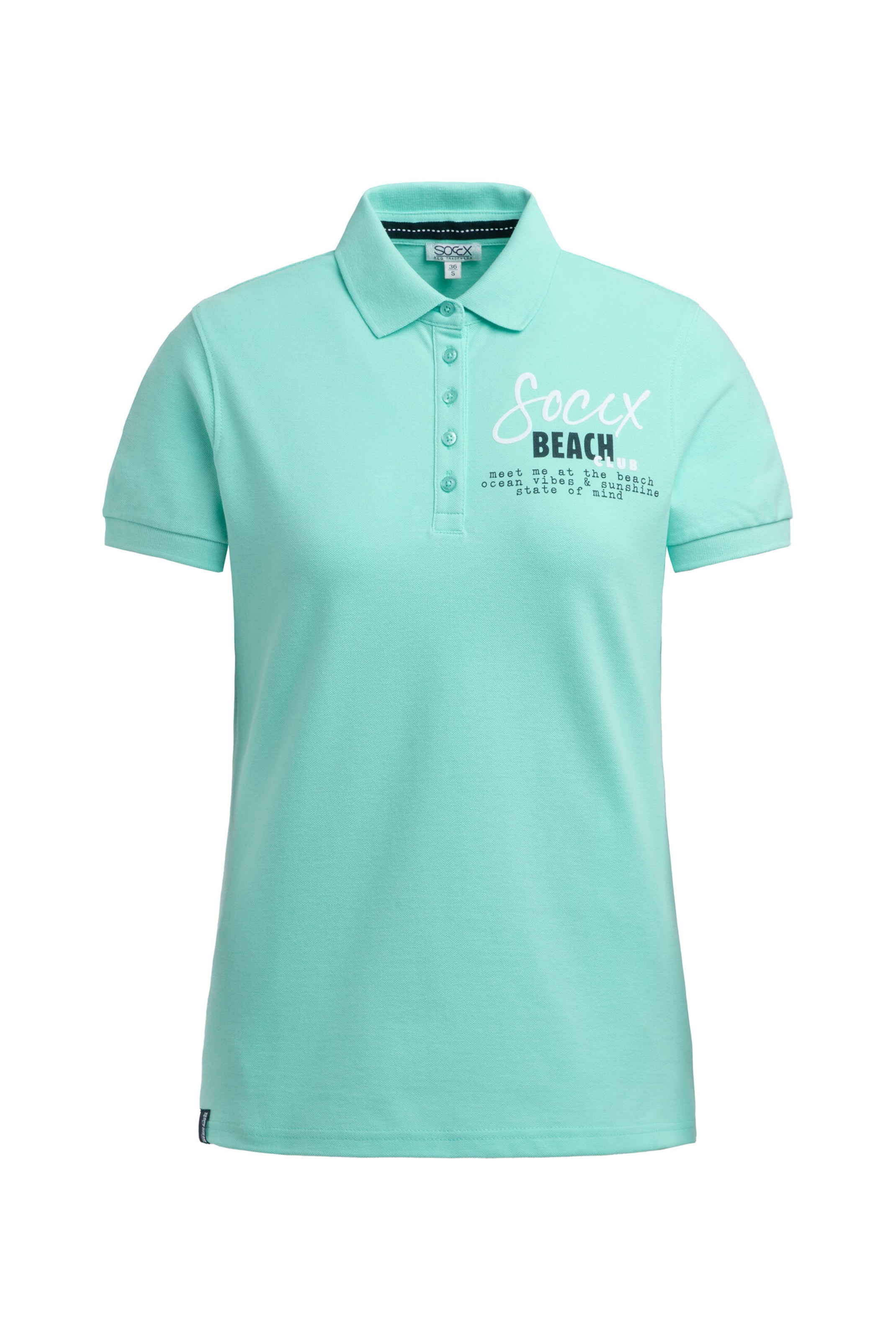 Soccx Shirt in Blau: Vorderseite