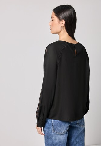 Street One Studio Blouse in Black