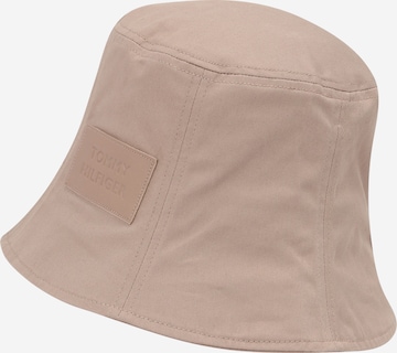 TOMMY HILFIGER Hat in Beige: front