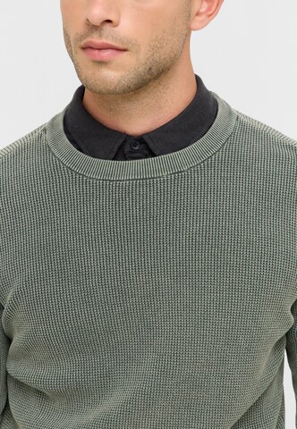 MUSTANG Pullover 'Elliot' in Grün