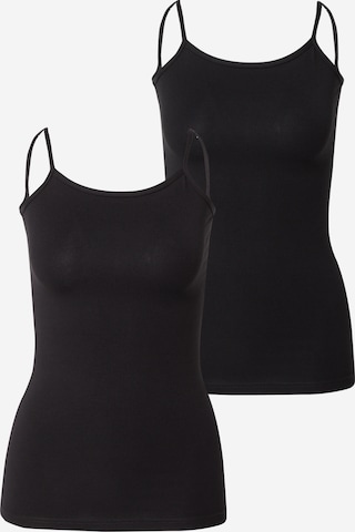 LingaDore Undershirt in Black: front