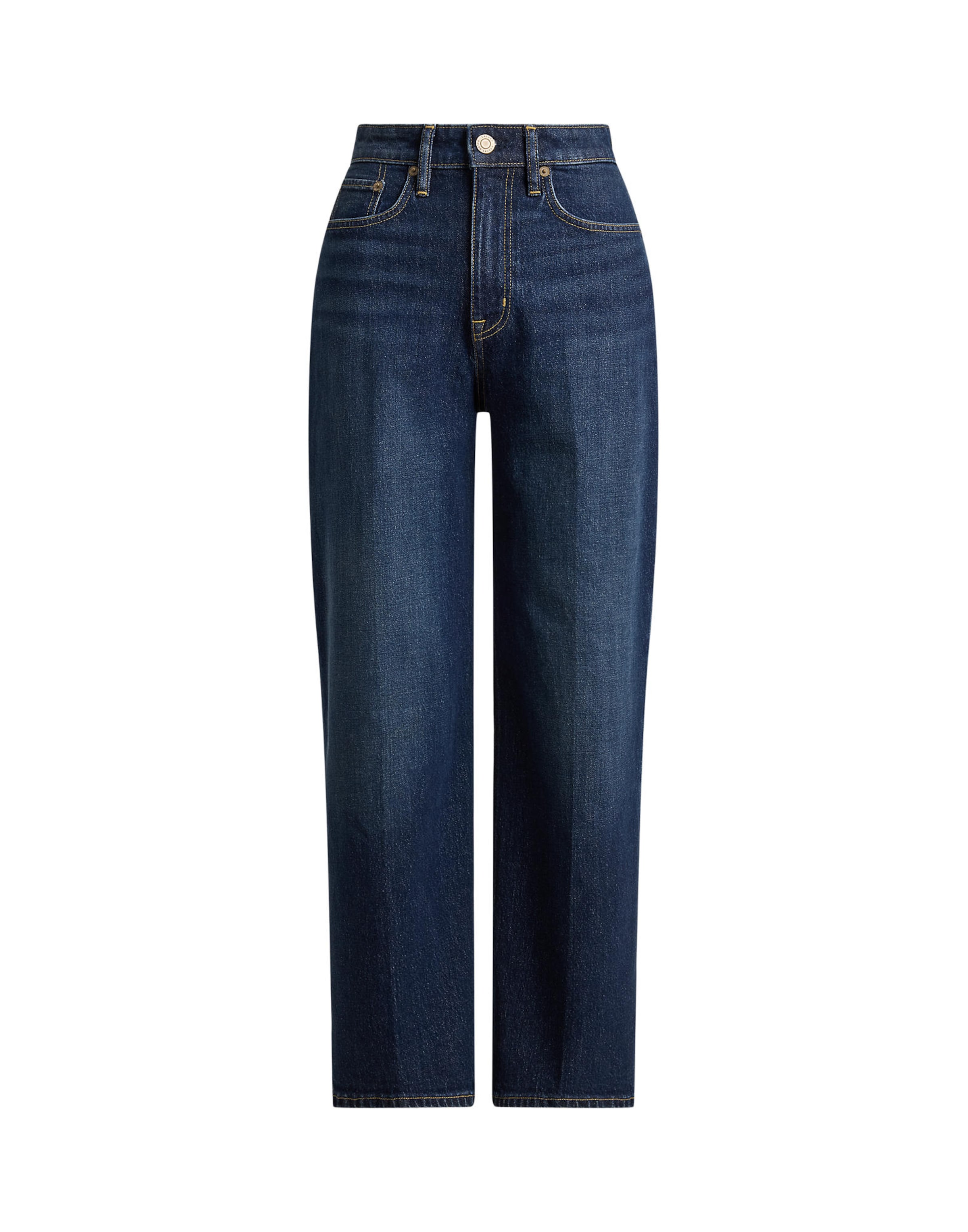 Lauren Ralph Lauren Loosefit Τζιν σε μπλε: μπροστά