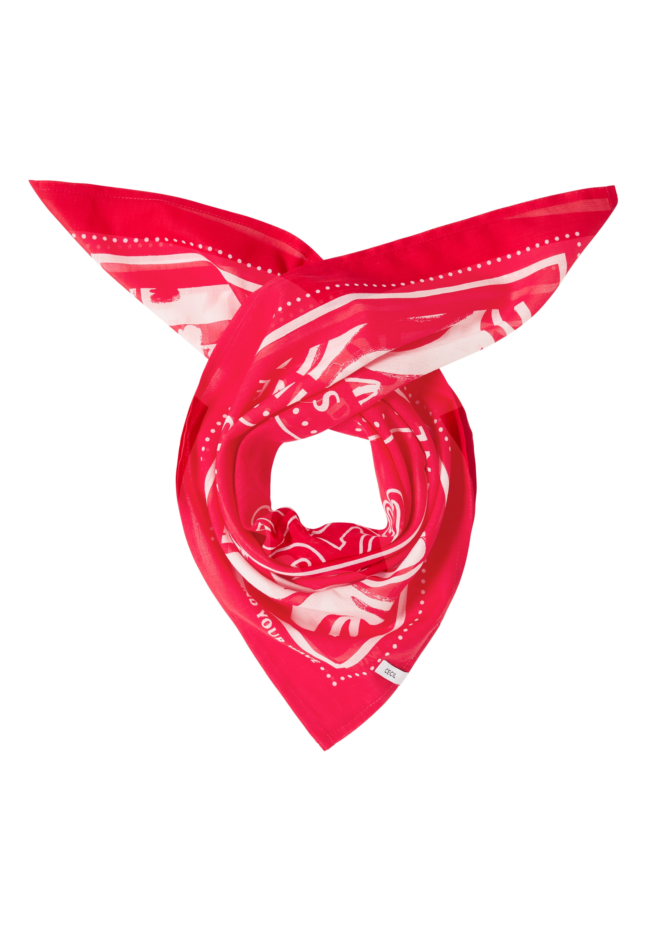 CECIL Tuch in Rot: Vorderseite
