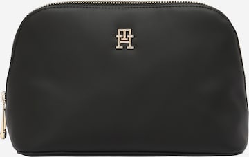 TOMMY HILFIGER Kozmetična torbica | črna barva: sprednja stran