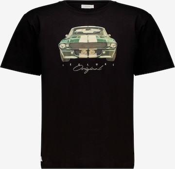 Deeluxe Shirt 'Fastcar' in Zwart: voorkant