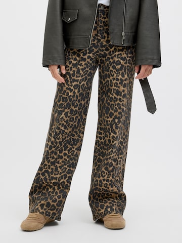 JJXX Wide leg Trousers 'JXSARAH TOKYO' in Beige