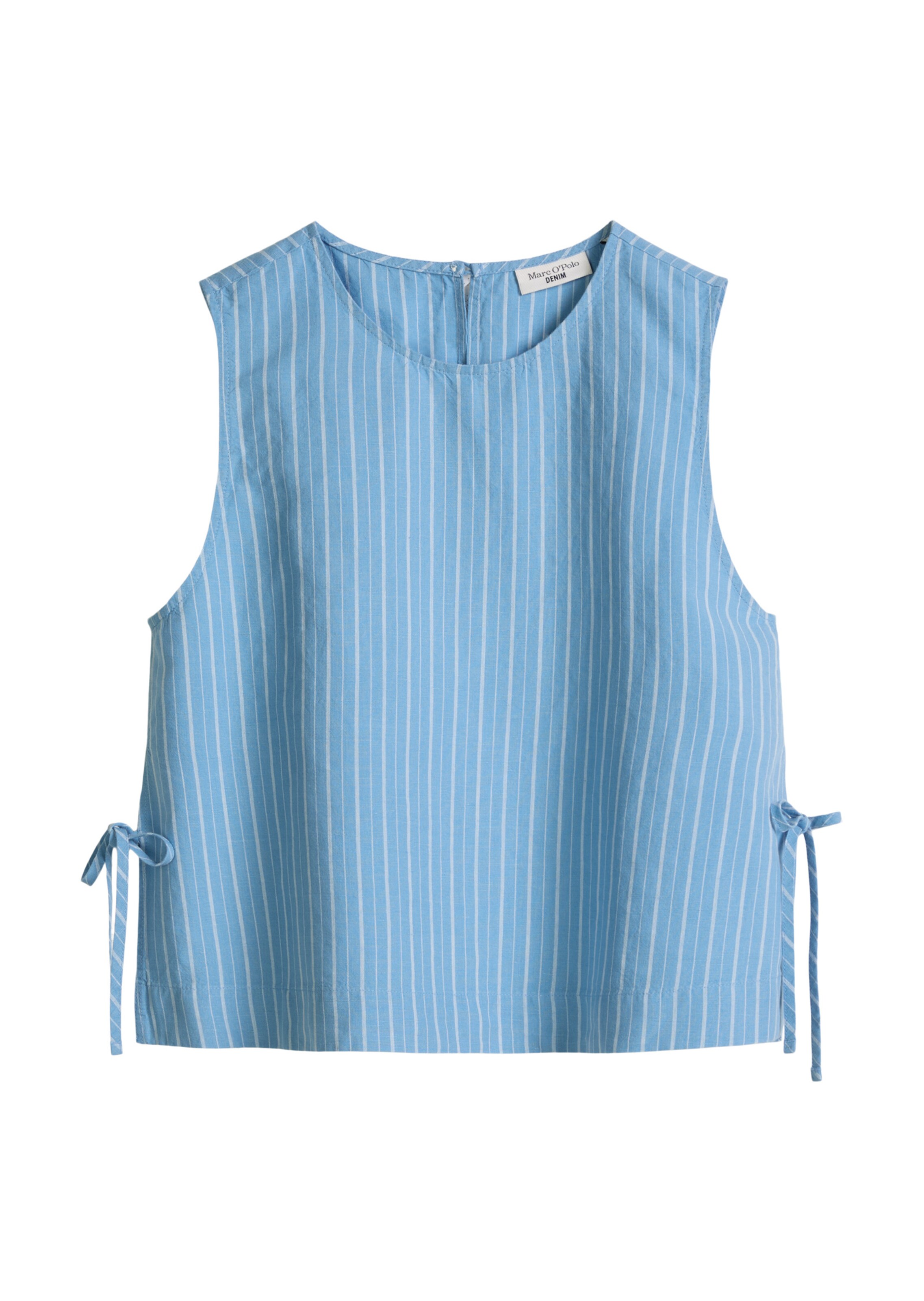 Marc O'Polo DENIM Bluse in Blau: Vorderseite