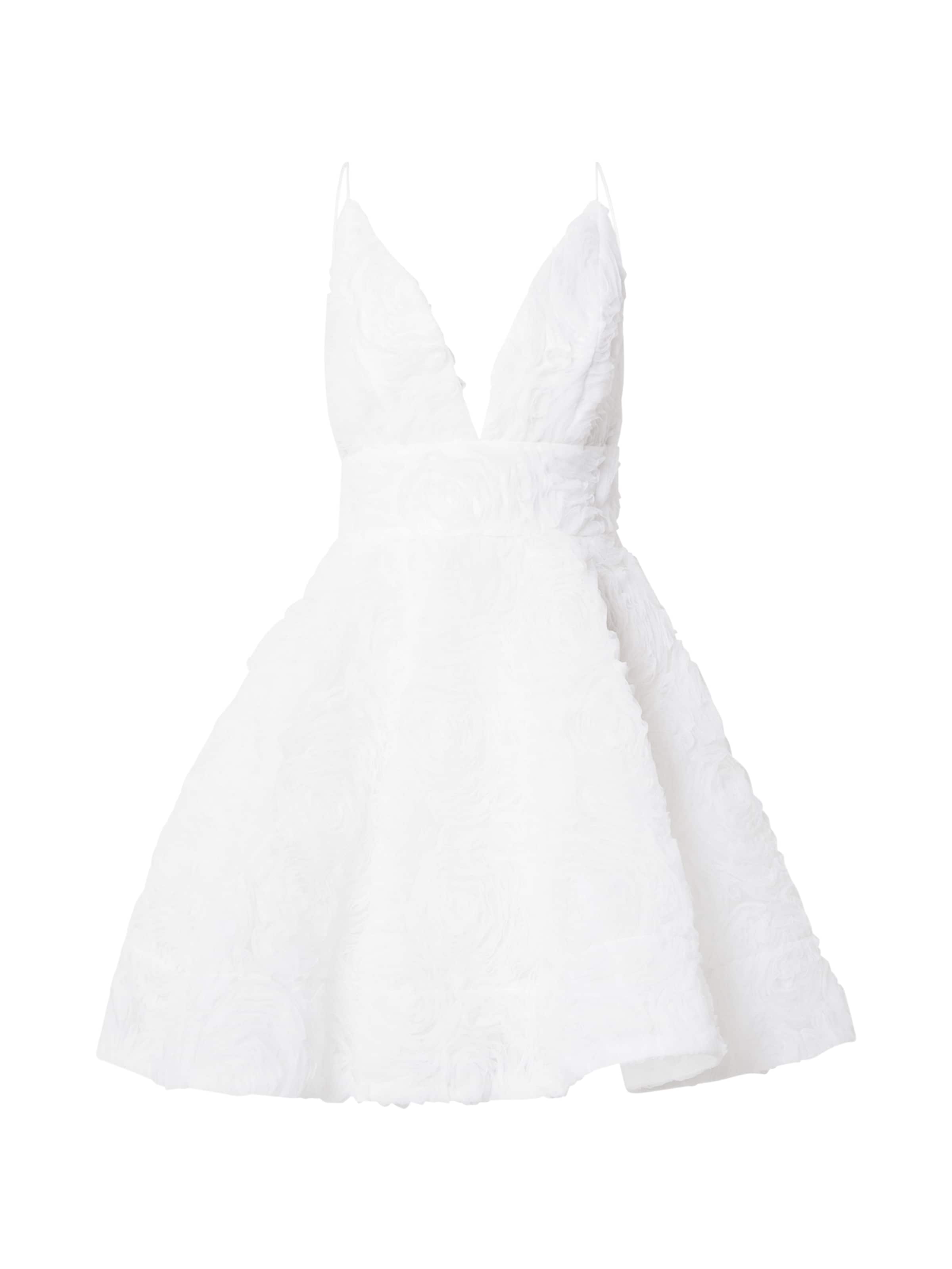 True Decadence Kokteilikleit, värv valge: eest vaates