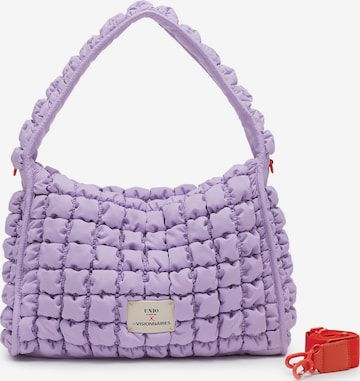 Les Visionnaires Tasche in Lila: Vorderseite