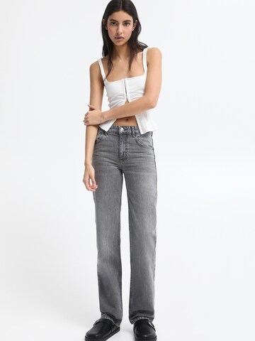 Regular Jean Pull&Bear en gris